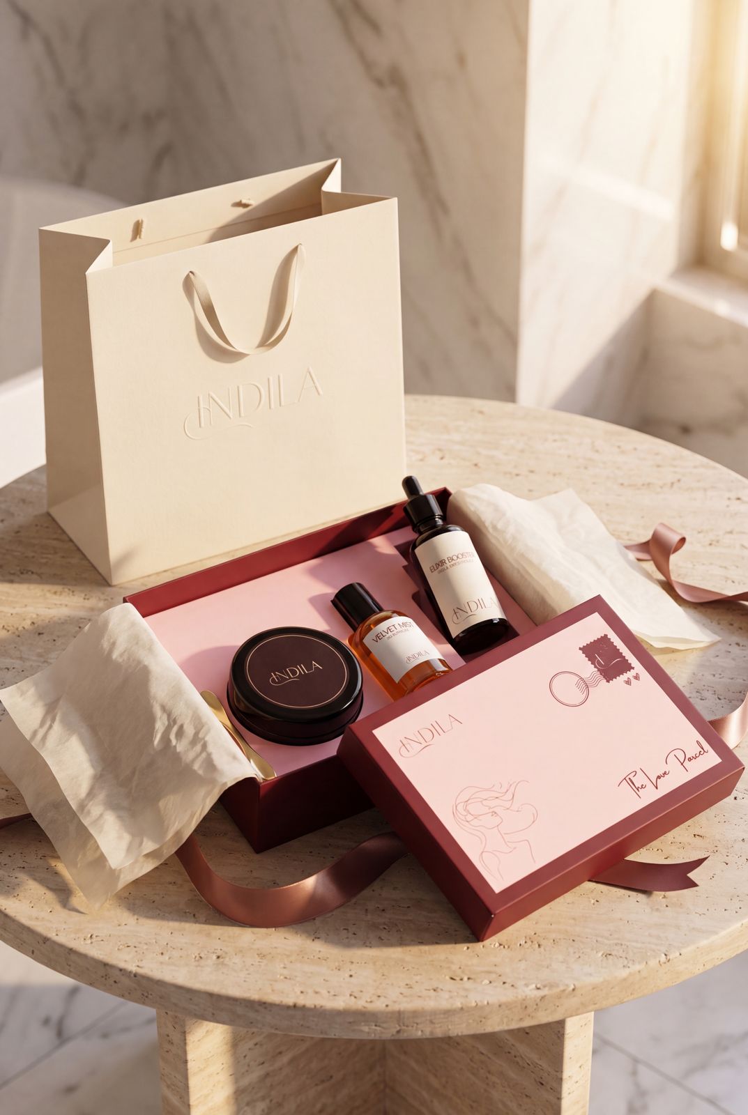 Love Parcel – Coffret Soin & Parfum pour Cheveux