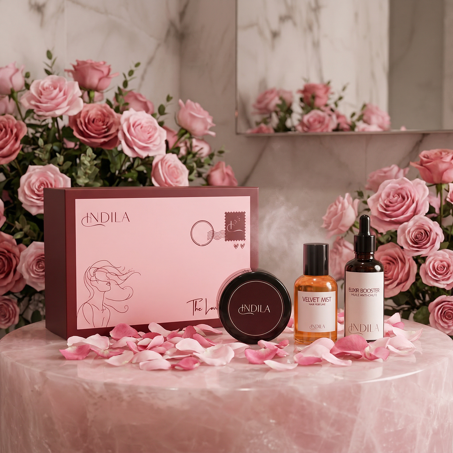 Love Parcel – Coffret Soin & Parfum pour Cheveux