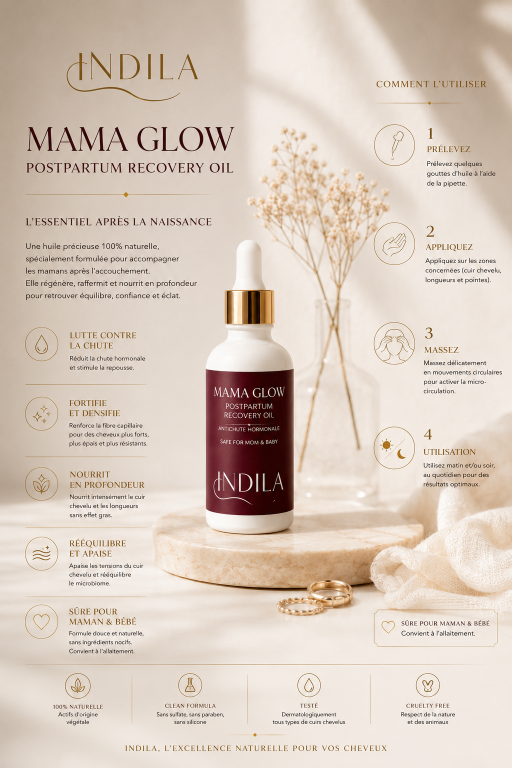 Huile Mama Glow